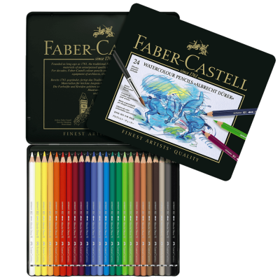 Set 12 creioane acuarelabile A.Durer -  Faber-Castell