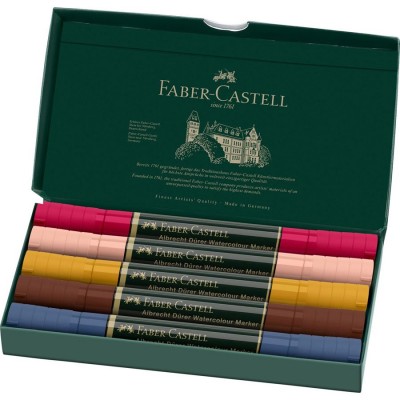 Set 5 markere acuarelabile - Grey - A.Durer -  Faber-Castell 2