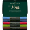 Set 5 markere acuarelabile - Portret - A.Durer -  Faber-Castell