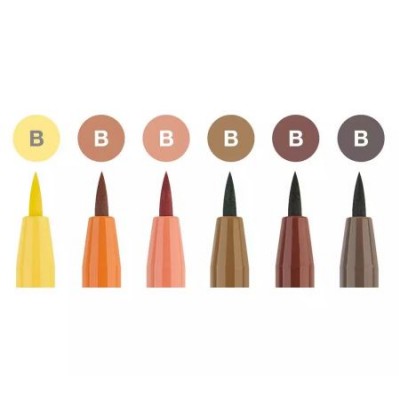 Set 6 linere Pitt Artist - Portret- Faber Castell 2