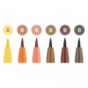 Set 6 linere Pitt Artist - Terra - Faber Castell