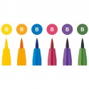 Set 6 linere Pitt Artist - Nuante de gri - Faber Castell