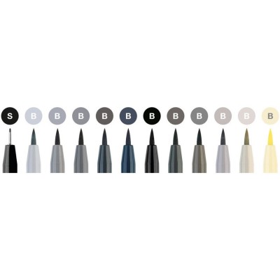 Set 6 linere Pitt Artist - Basic - Faber Castell 2