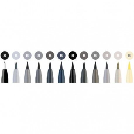 Set 6 linere Pitt Artist - Basic - Faber Castell