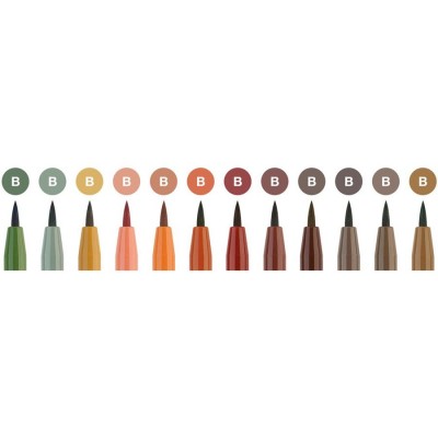 Set 12 linere Pitt Artist - Pastel - Faber Castell 2