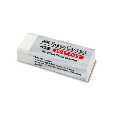Radiera Dust Free Neagra - Faber-Castell