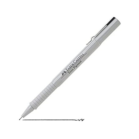 Set 4 linere Negre Pitt Artist - Faber Castell