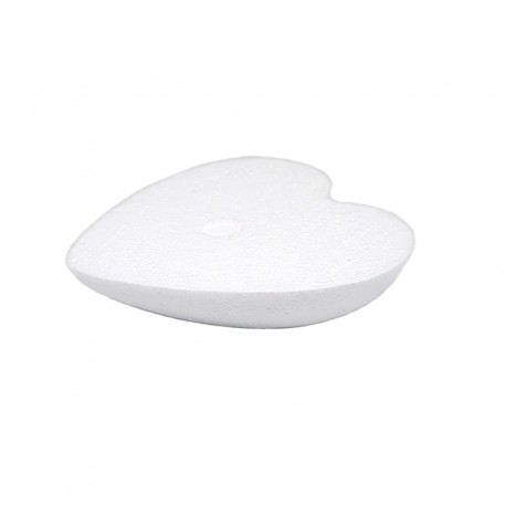 Jumatate Inima Polistiren 9cm