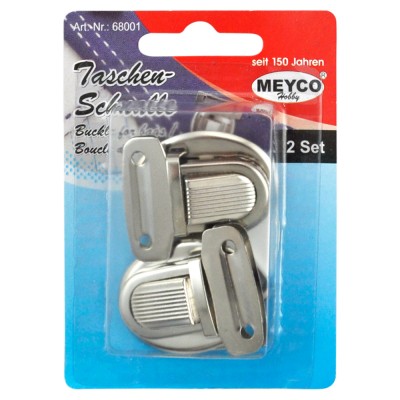 Sistem inchidere geanta argintiu 26mm 417975