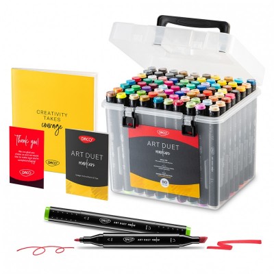 Set 60 markere Fine Brush