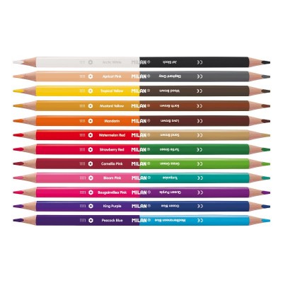 Set 24 creioane colorate  MILAN 80024 2