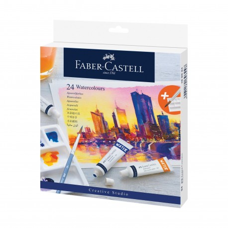 Set 12 culori tempera Faber Castell