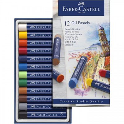 Set Pastel Uscat Faber Castell - 12 nuante 2