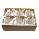 Glob sticla 10cm set 6bc