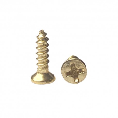 Surub auriu 3x12 mm