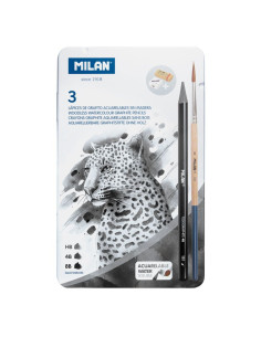 Milan Watercolor Graphite Pencils - Set of 12