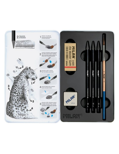 Milan Watercolor Graphite Pencils - Set of 12