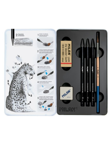 Milan Watercolor Graphite Pencils - Set of 12