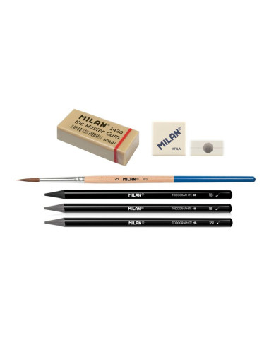 Milan Watercolor Graphite Pencils - Set of 12