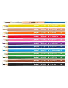 Milan Watercolor Pencils - Set of 12 2