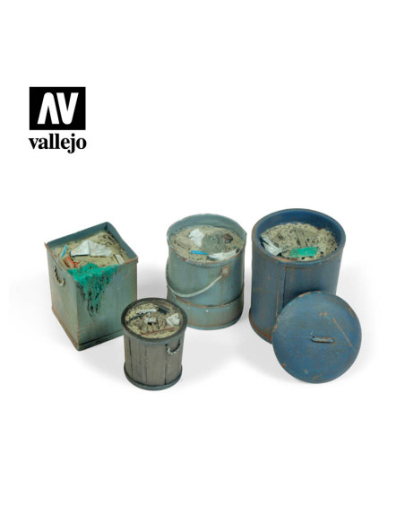 Set 4 tomberoane 1/35