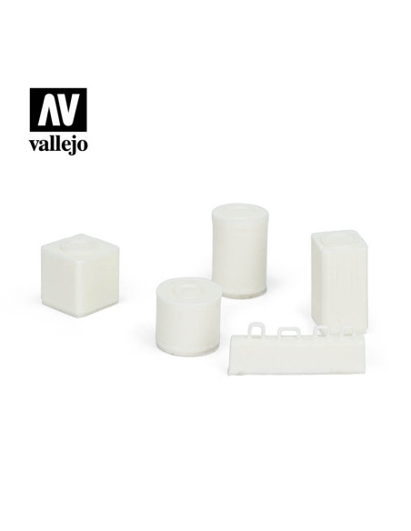 Set 4 recipiente pentru mancare WWII 1/35