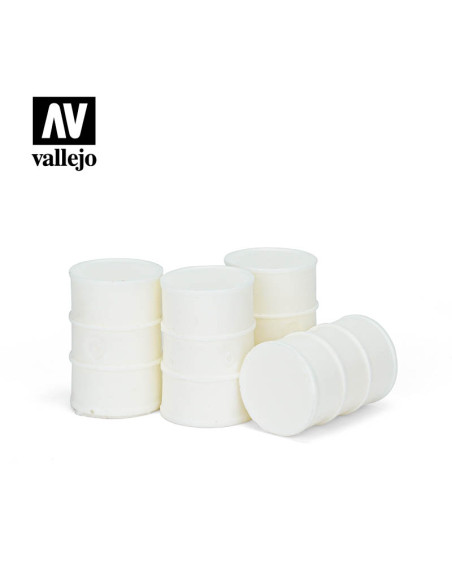 Set 4 butoaie combustibil 1/35 - Model 1