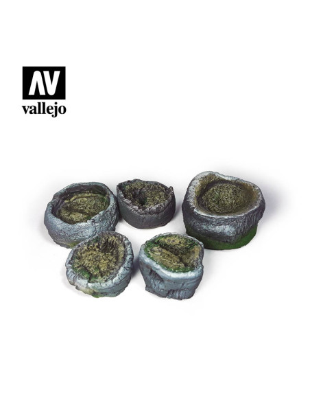 copy of Vegetatie sintetica Fantasy - Blue 6mm - Vallejo SC434