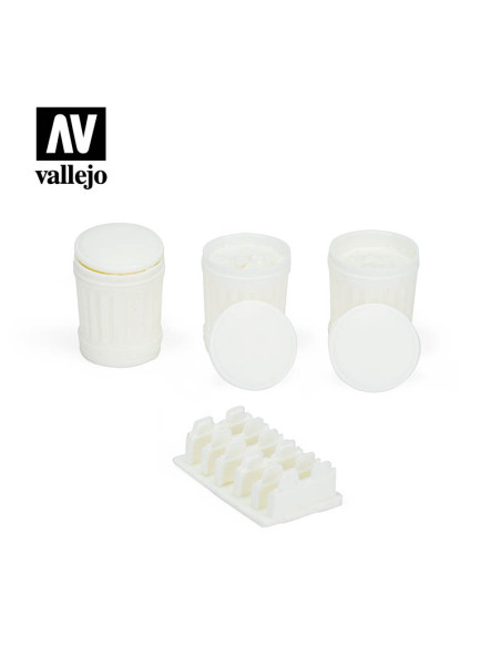 Set 4 tomberoane de garaj 1/35