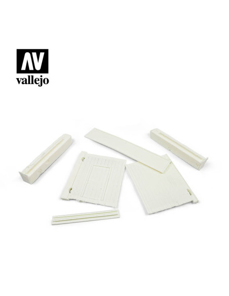 Set poarta de lemn 1/35