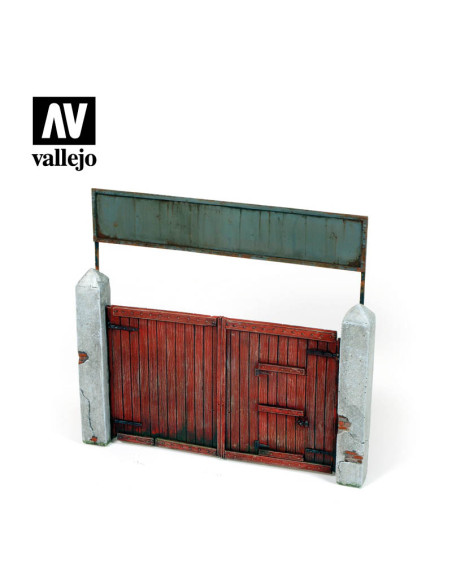 Set poarta de lemn 1/35