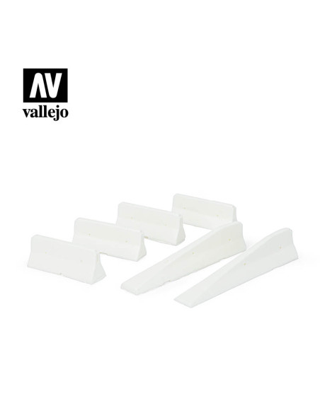 Set 6 bariere de ciment 1/35