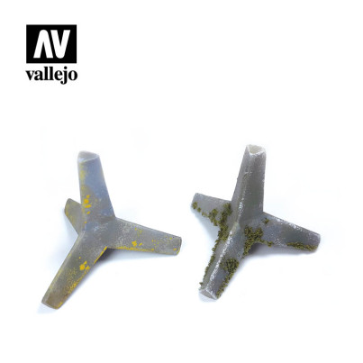 Set 2 bariere de ciment 1/35