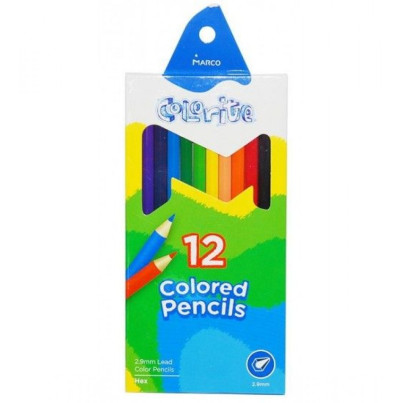 Marco Raffine Colored Pencils - Set of 12