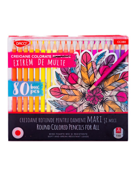Daco colored pencil - Set of 80