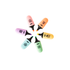 Daco Mini Highlighter Marker Set of 6 2