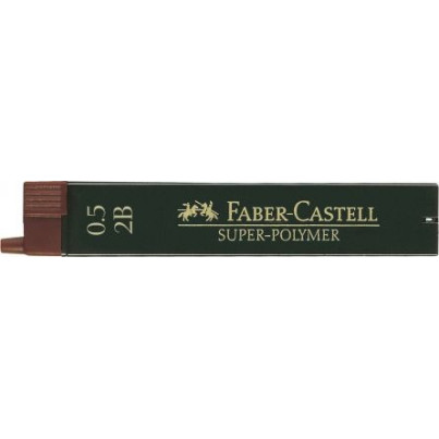 Faber Castell Super-Polymer Mechanical Pencil Lead 0.5 2B