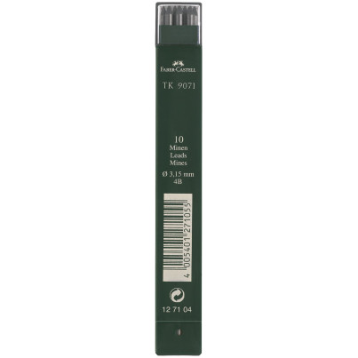 Faber Castell Mechanical Pencil Lead 3.15mm 4B