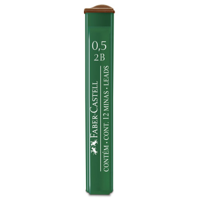 Faber Castell Polymer Mechanical Pencil Lead 0.5mm 2B