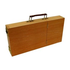 Wooden box for painting supplies 2