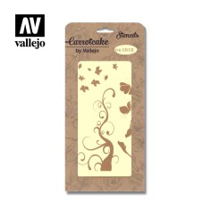 Stencil Vallejo - Branch Nature 12,5x25cm