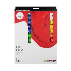 Set 24 culori ulei Daler Rowney