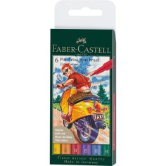 copy of Faber Castell Pitt Artist Brush Pens - Set of 6 -...
