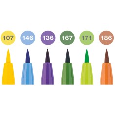 copy of Faber Castell Pitt Artist Brush Pens - Set of 6 -... 2
