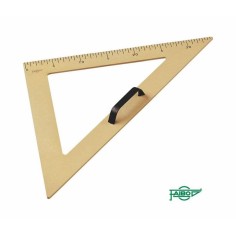 Echer plastic cu maner 50cm 45°