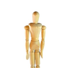 Female Wooden Mannequin 20cm 2