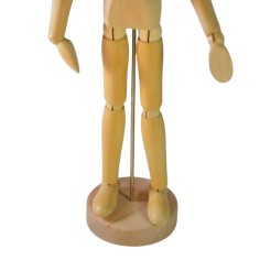 Male Wooden Mannequin 30cm 2