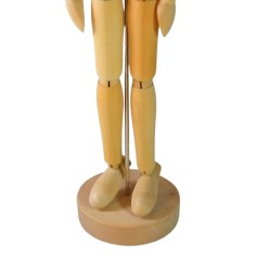 Female Wooden Mannequin 30cm 2