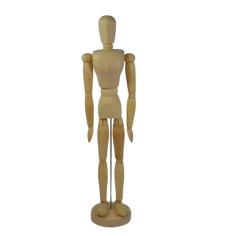 Male Wooden Mannequin 40cm