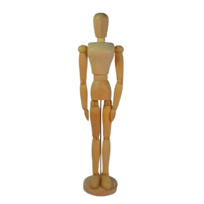 Female Wooden Mannequin 40cm